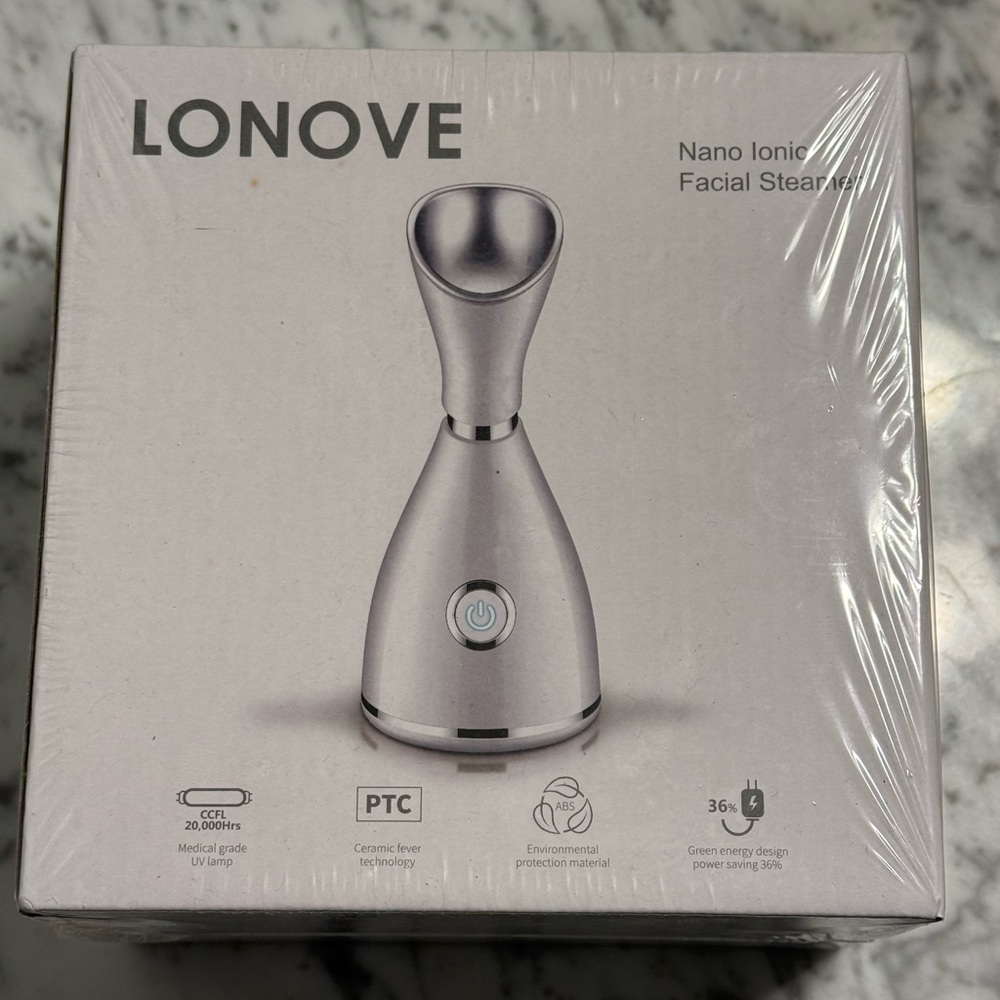 Silver Nano Ionic Facial Steamer